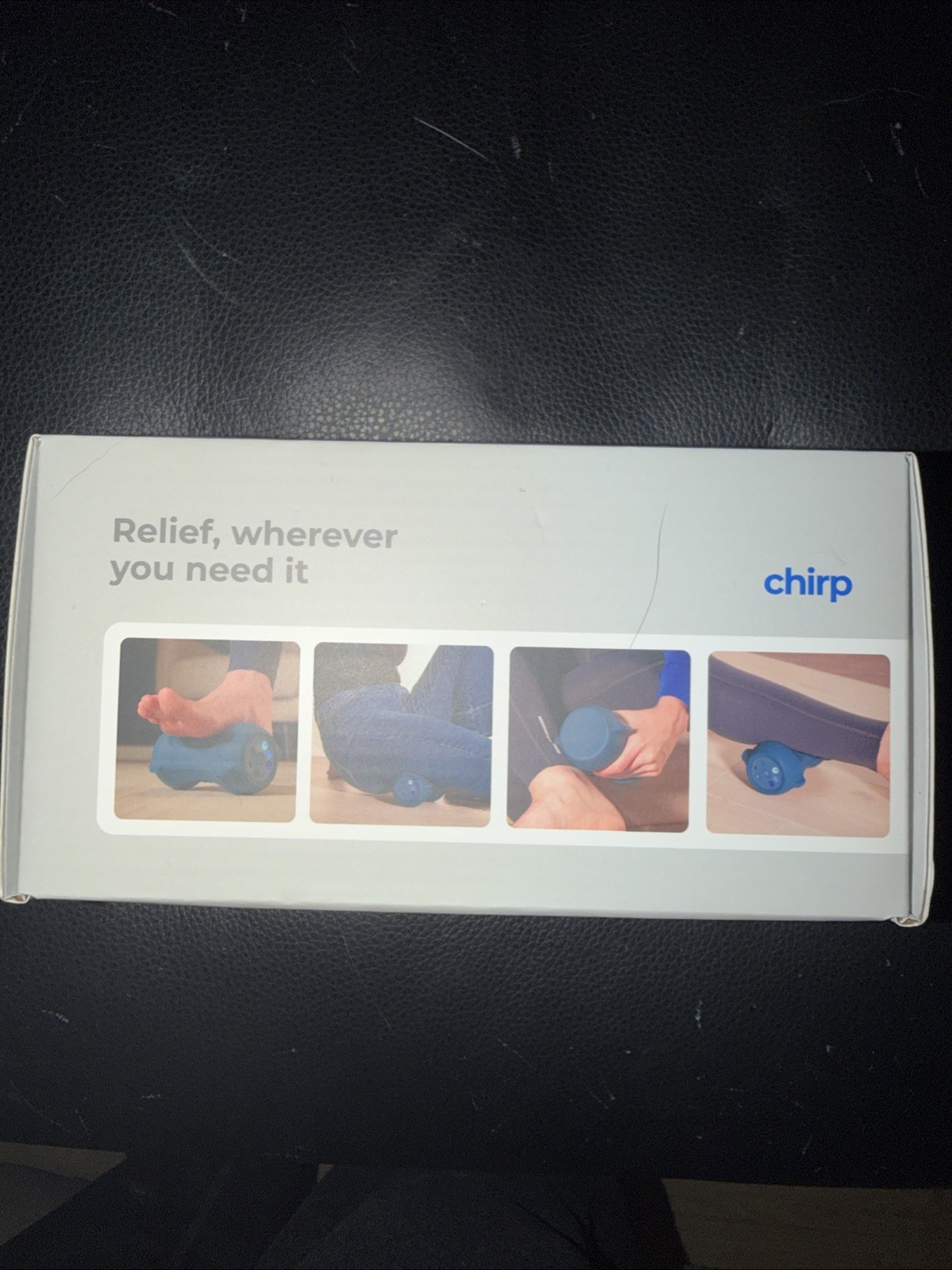 Chirp – Sole Vibe Heated Foot Massager – Slate