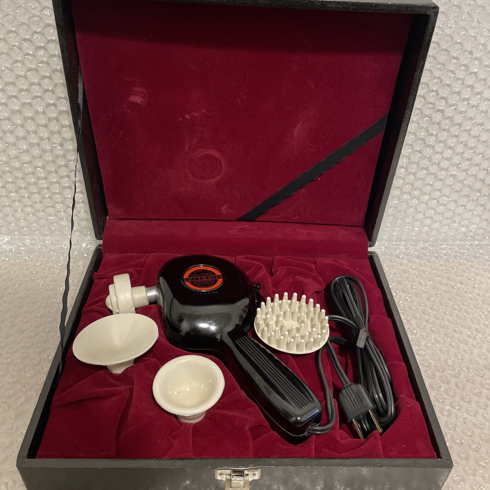 NOS Vibra King Actavator Massager FP Full Power Vibrator Professional Vintage