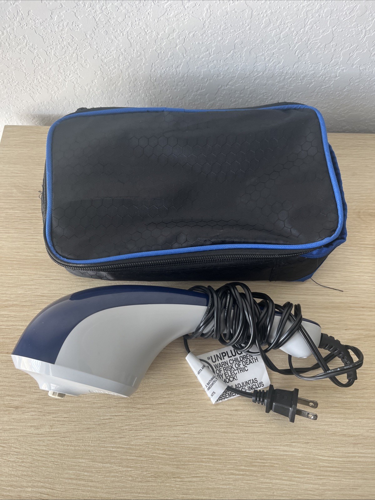 Wahl Hot Cold Deluxe Heat Therapy Electric Corded Massager 4295a W/ Attachments