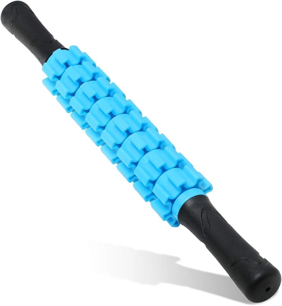 Portable Deep Tissue Massage Roller Stick for Sore Muscles Relief – 3 lbs