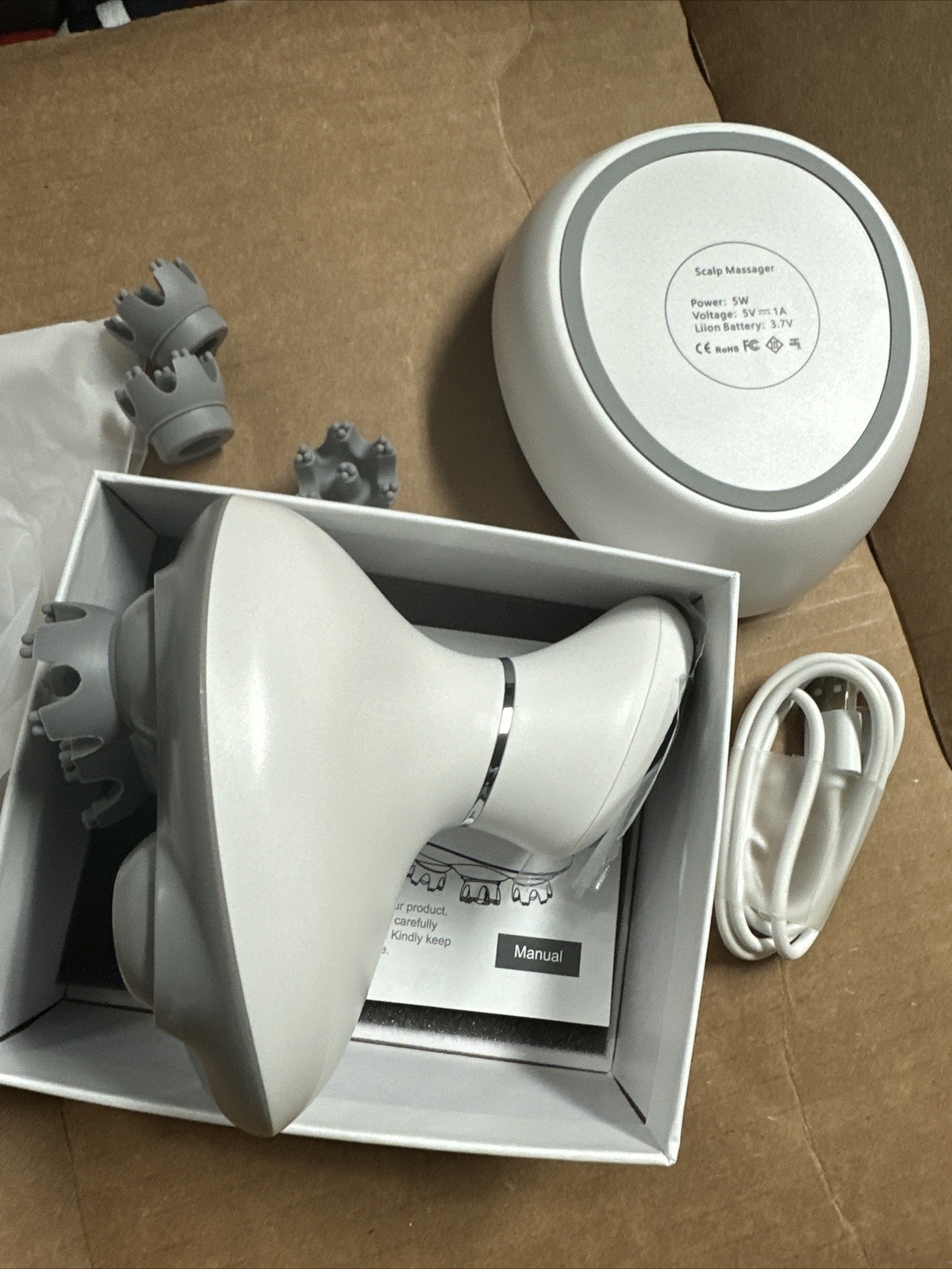 Smart Scalp & Body Massager ST-701 (Power USB)