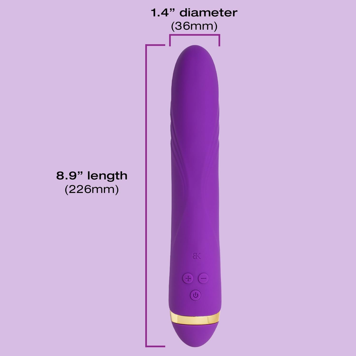 Bedroom Kandi Your Highness Purple Rechargeable Vibrator – Powerful Vibrator …