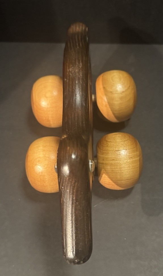 VTG Wooden Back Massager / Kid’s Toy~ Wheeled Duck ~Good Condition~ By CWS