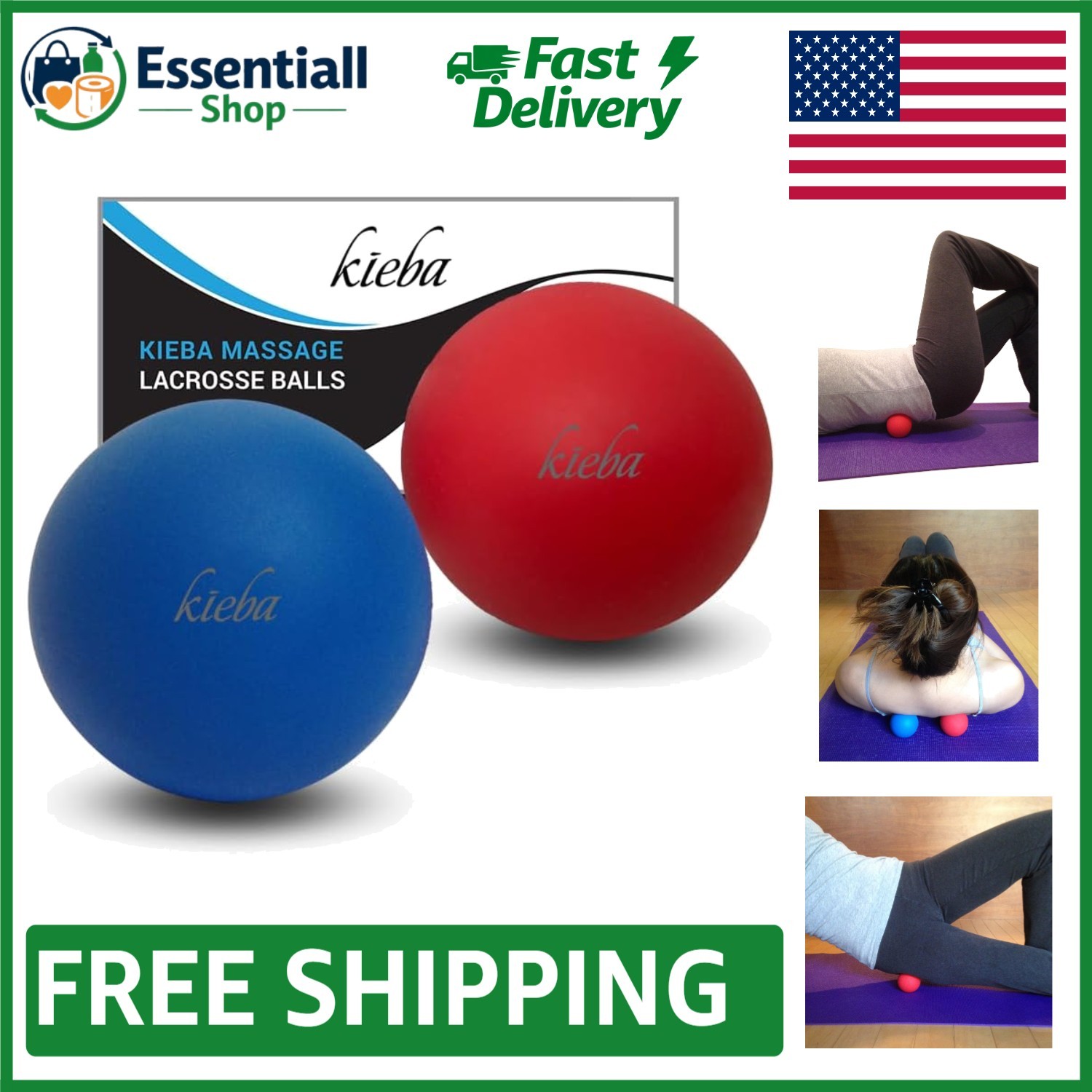 Rejuvenating Myofascial Release Massage Balls Set – Lightweight & Easy to Use