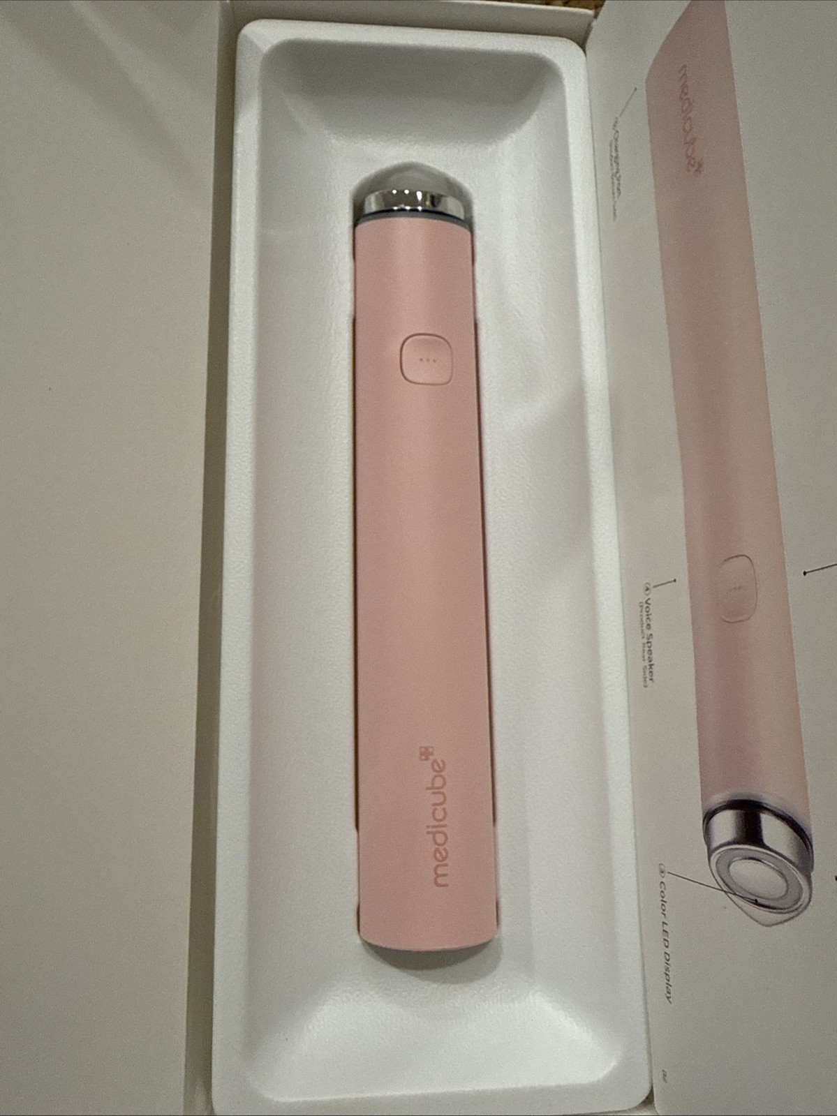 Medicube AGE-R Booster Pro Mini Skin Care Device Pink Open Box