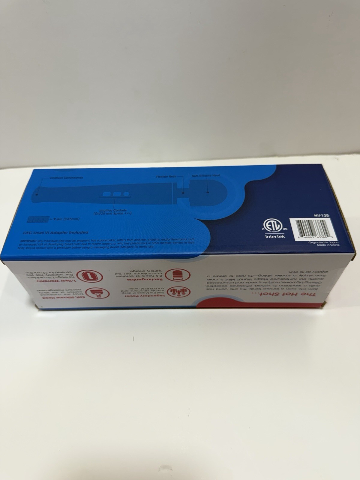 Hitachi Magic Wand Mini Authentic Original Rechargeable compact Massager HV-135