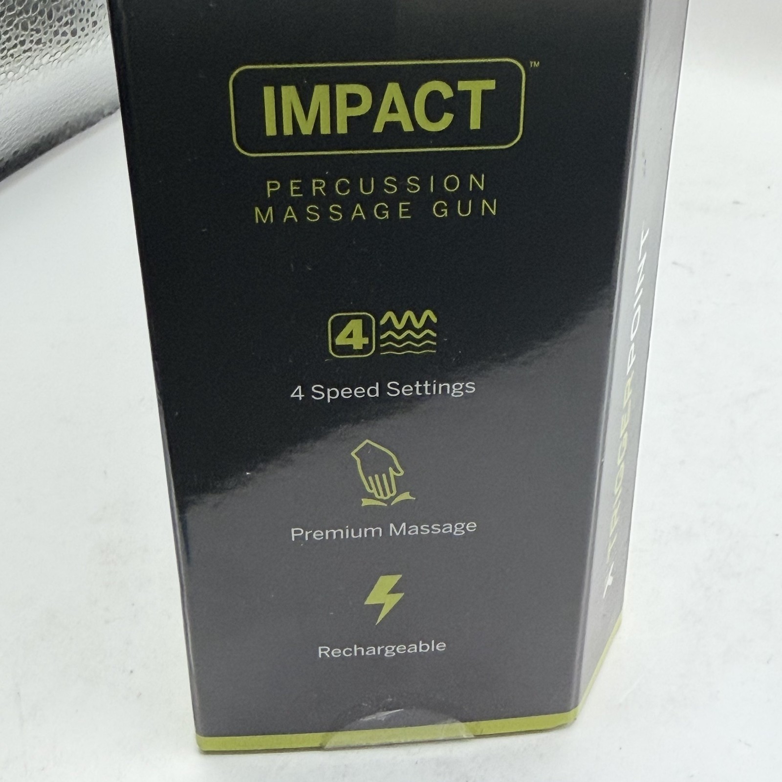 New IMPACT TriggerPoint Percussion Massage Gun 4 speeds Rechargeable battery