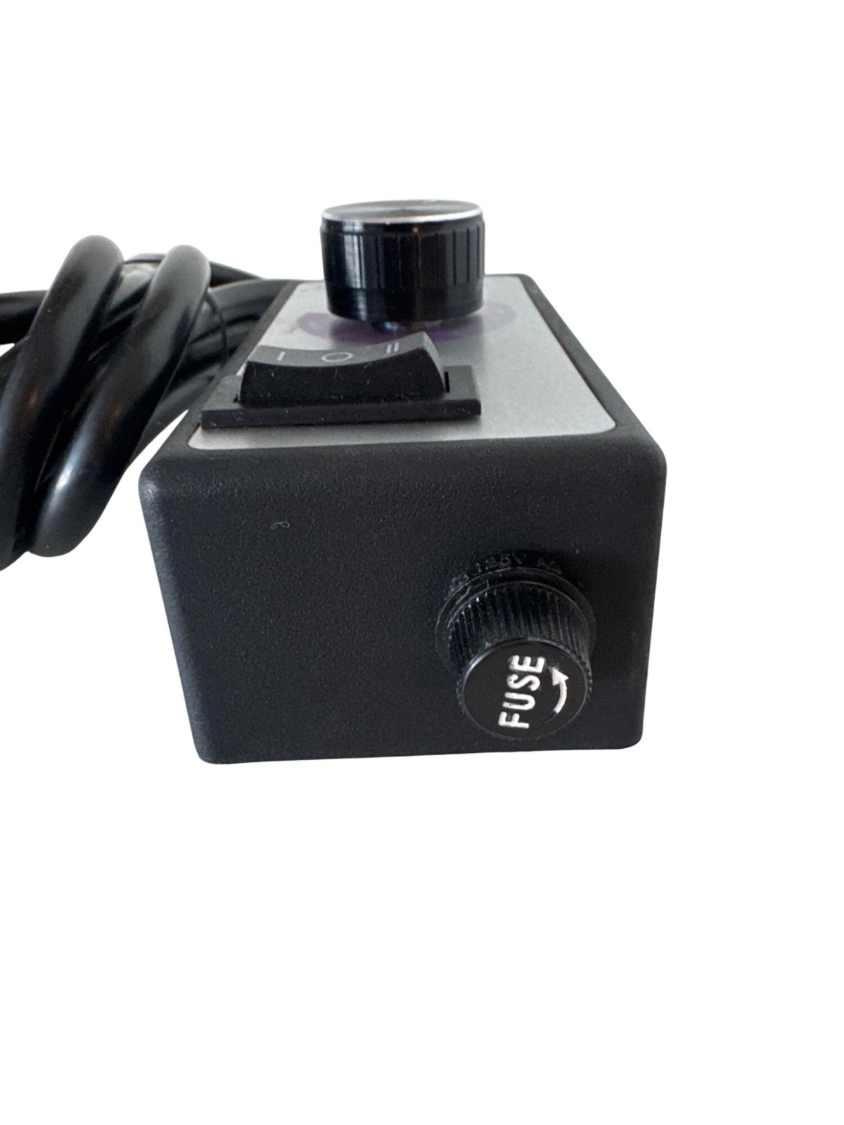 Wand Essentials Router Speed Controller Multi-Speed Adjustable Dial Black Plug-I