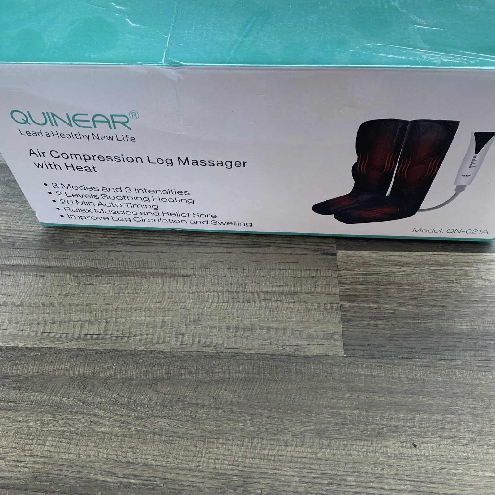 QUINEAR Leg Massager with Heat Air Compression Foot & Calf QN-021A/Am