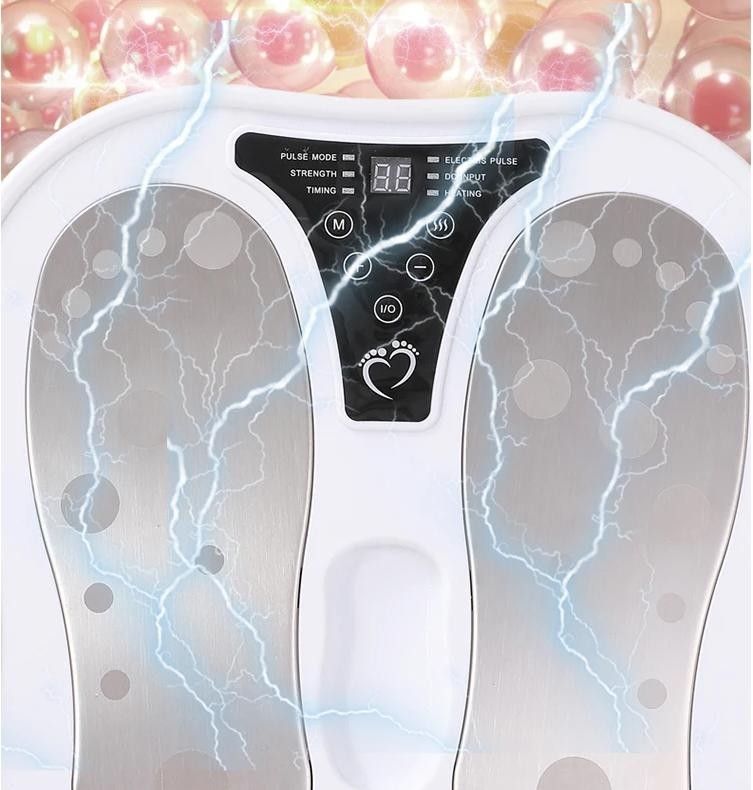 EMS Foot Massager Heat for Neuropathy Electric Legs Blood Circulation Machine