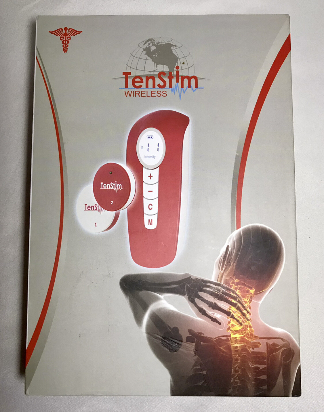 TENSTIM Wireless TENS EMS COMBO UNIT FDA 510K CLEARED MUSCLE STIMULATOR