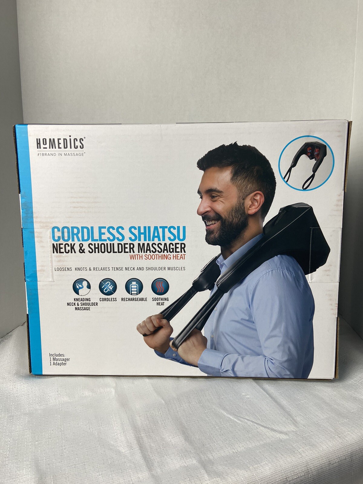 homedics cordless shiatsu