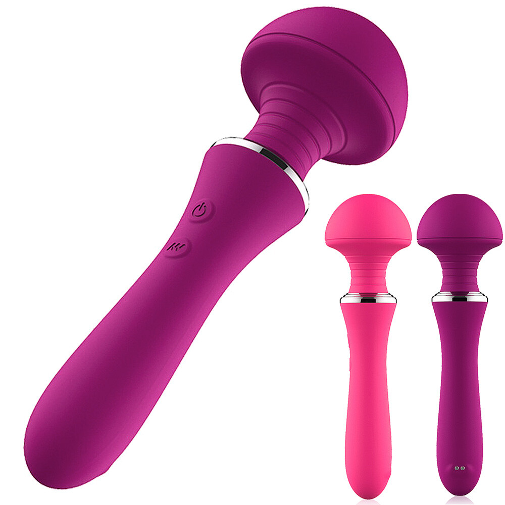 Handheld Massager 12 Speed Wand Vibrating Massage Full Body Therapy Motor Gifts