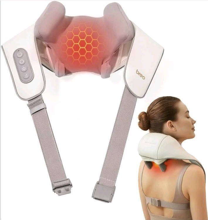 Breo N5 Mini Neck Massager w/ Heat, Electric Massager for Neck and Shoulder
