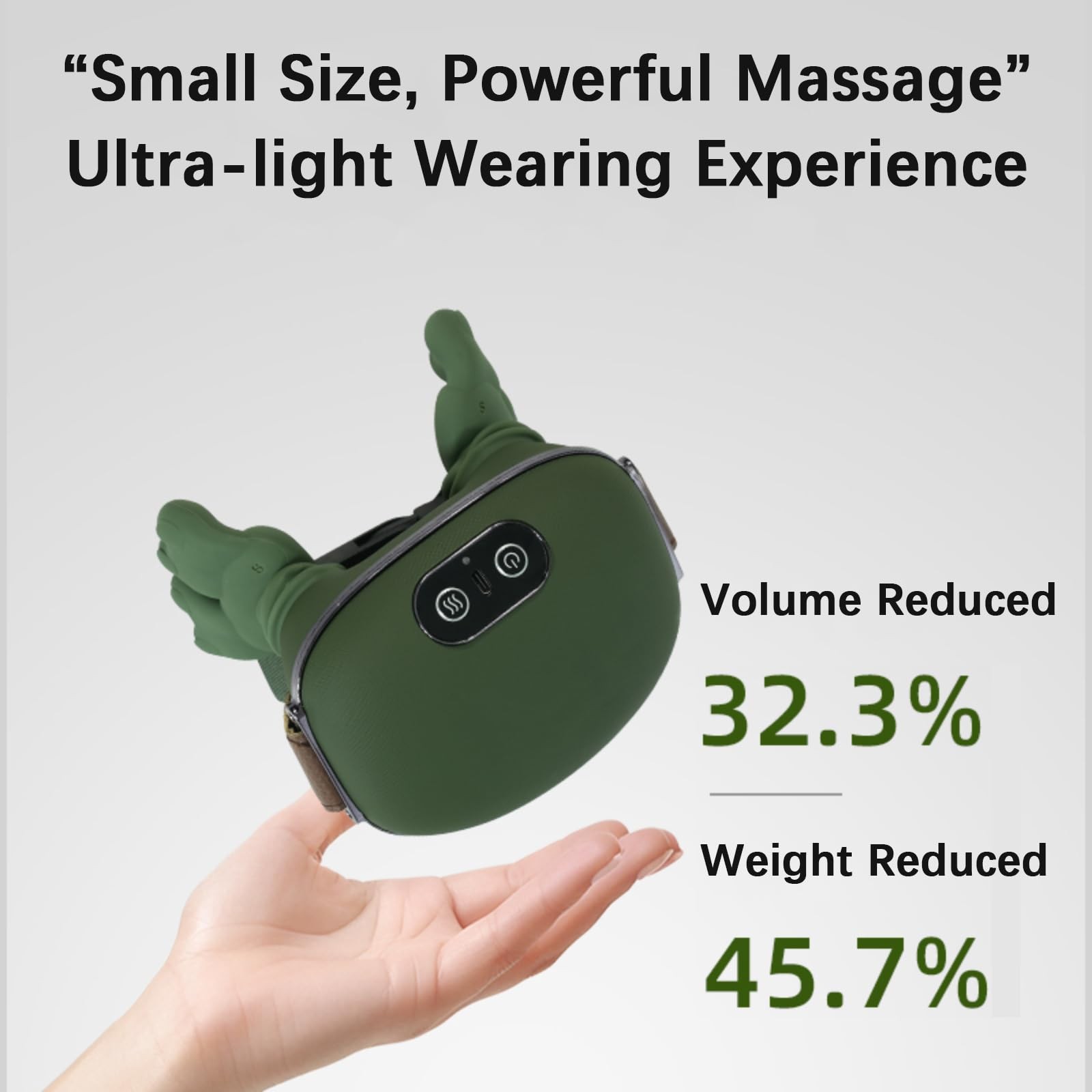 Neck and Shoulder Massager with Heat, Back Massager for Deep Kneading, Rechar…