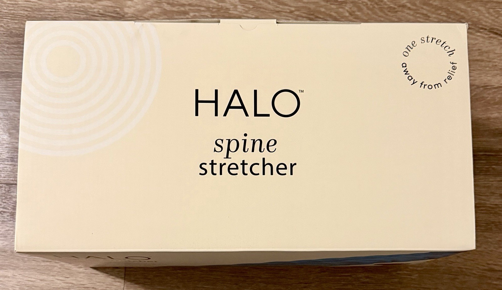 HALO Spine Stretcher for Back Pain Relief Blue Acupressure Stretching 239806 NEW