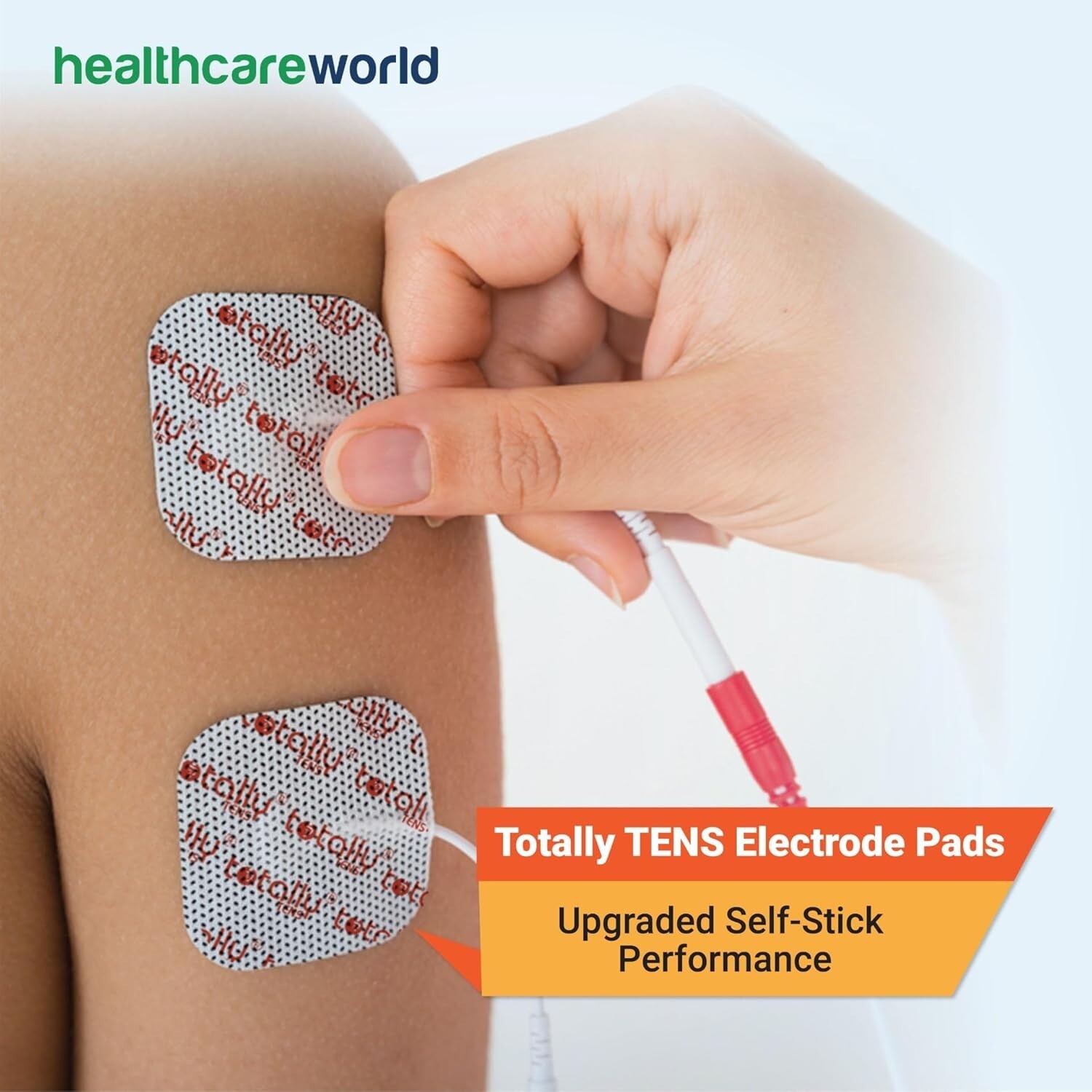 Blue Gel Sensitive Skin TENS Electrode Pads 5x5cm – Hypoallergenic 16 Pack