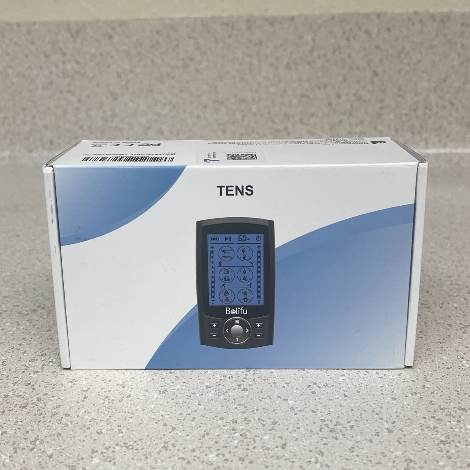 Belifu SM9126 Dual Channel TENS Massager EMS Unit 24 Modes Muscle Stimulator