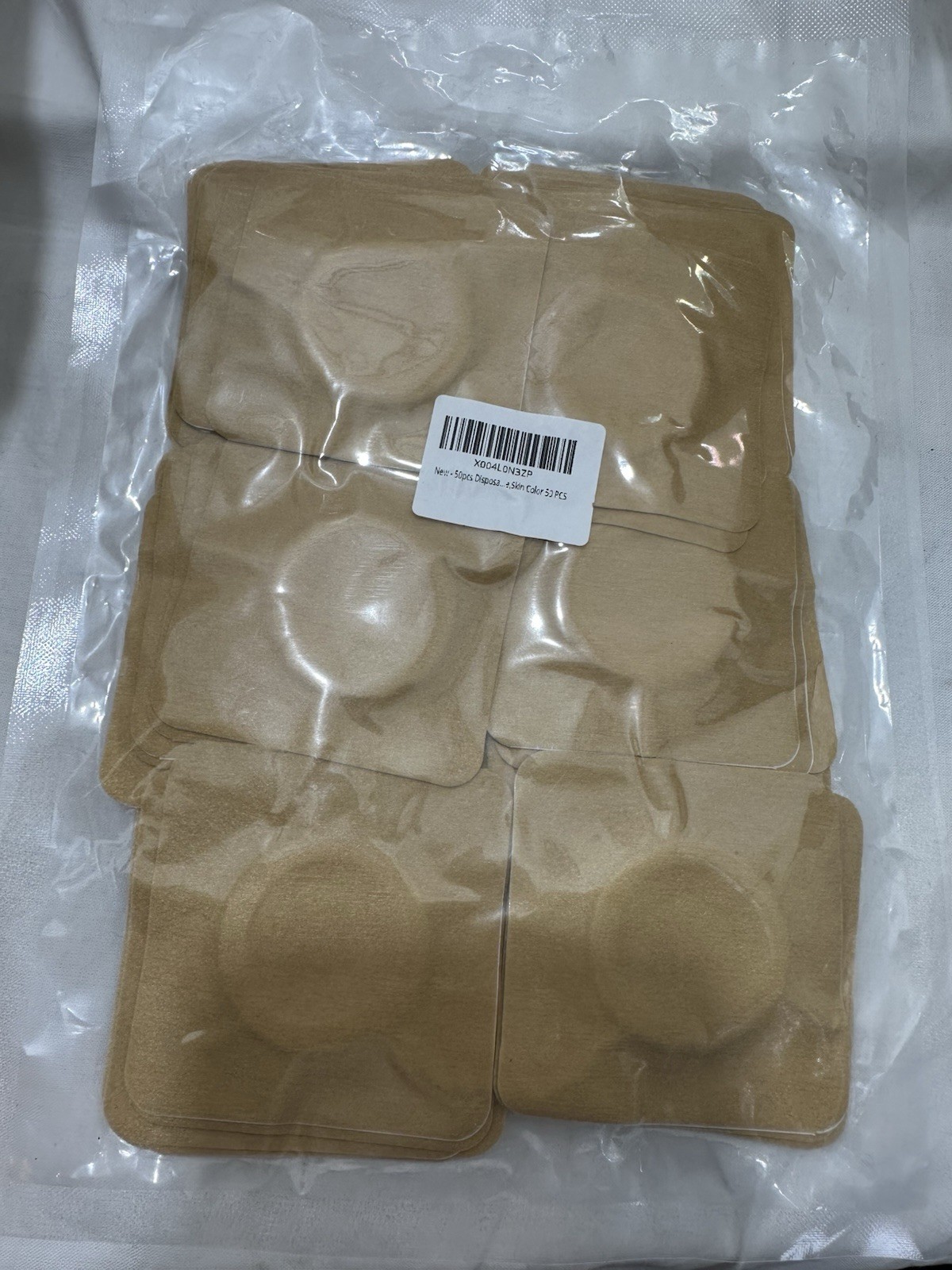 50 Pcs Disposable Castor Oil Pack Wrap, Highly Absorbent Belly Button Patches