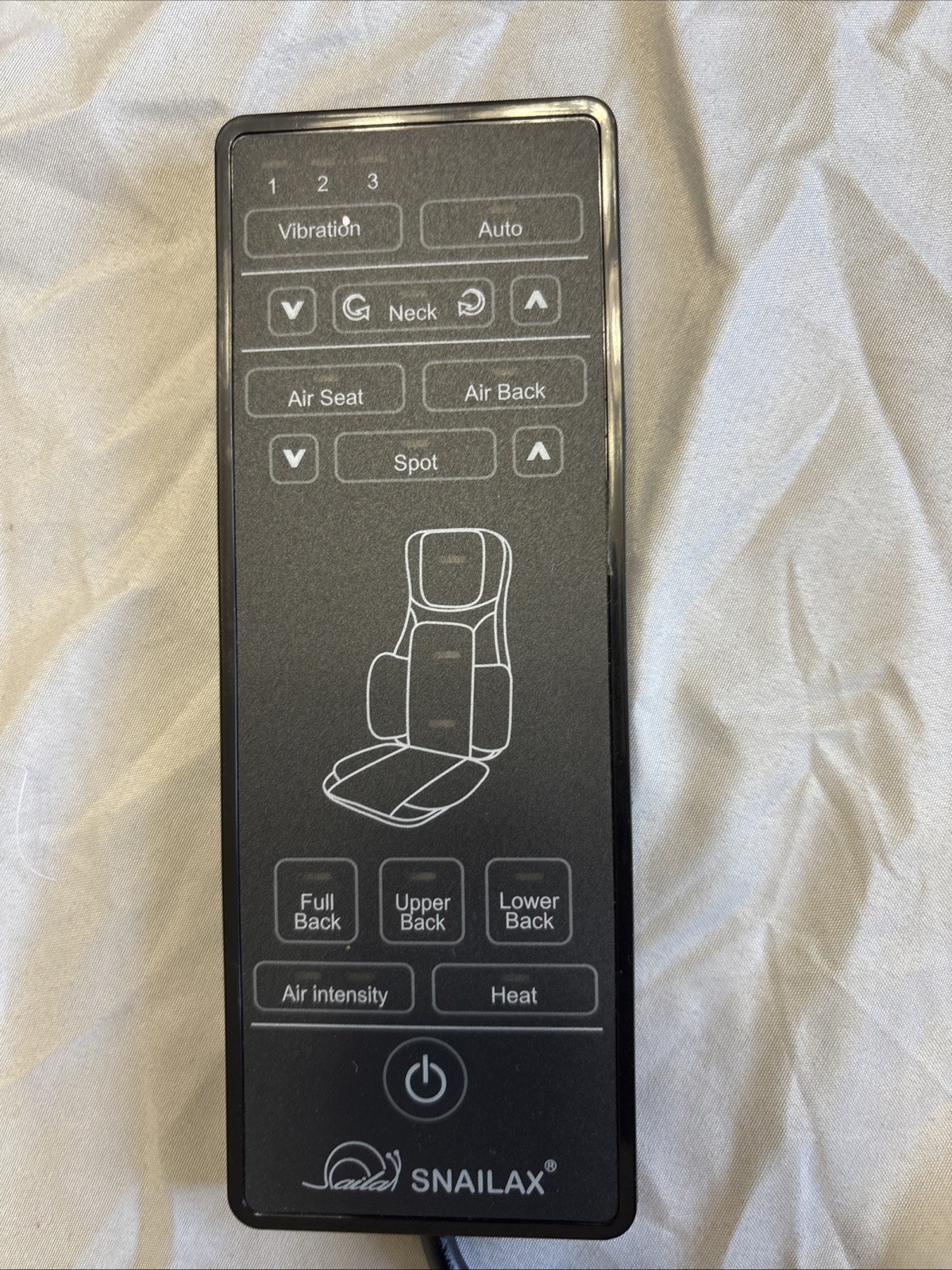 Snailax Full Body Massage Chair Pad Shiatsu Neck Back W Heat Compression – SL236