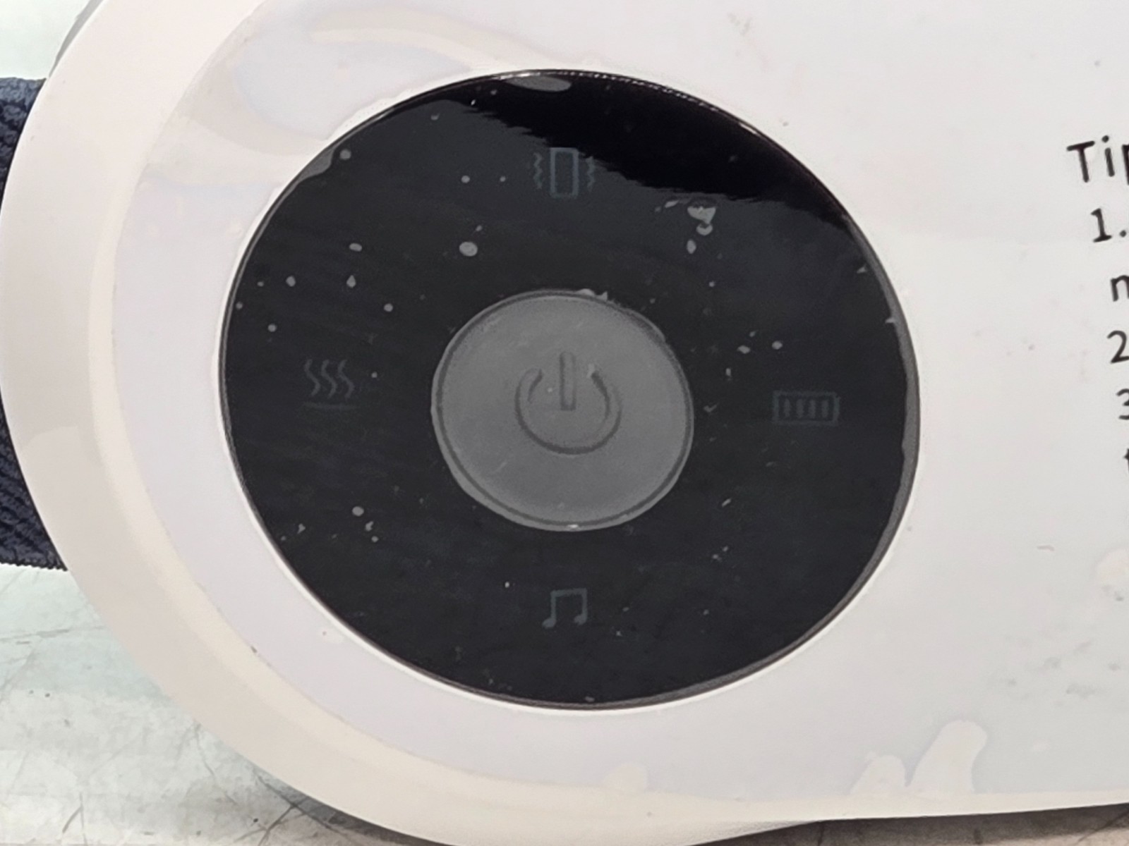 Tenswa White Heat & Vibration Air Compression Eye Massager FAST FREE SHIPPING a