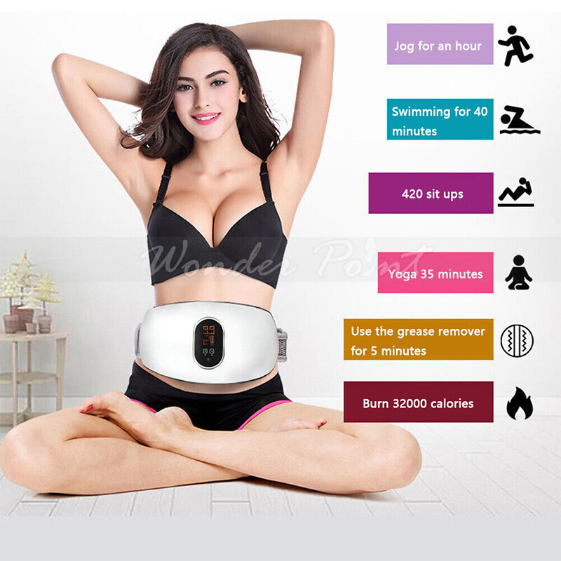 Heating Vibration Belt Weight Loss Waist Fat Belly Fat Massager