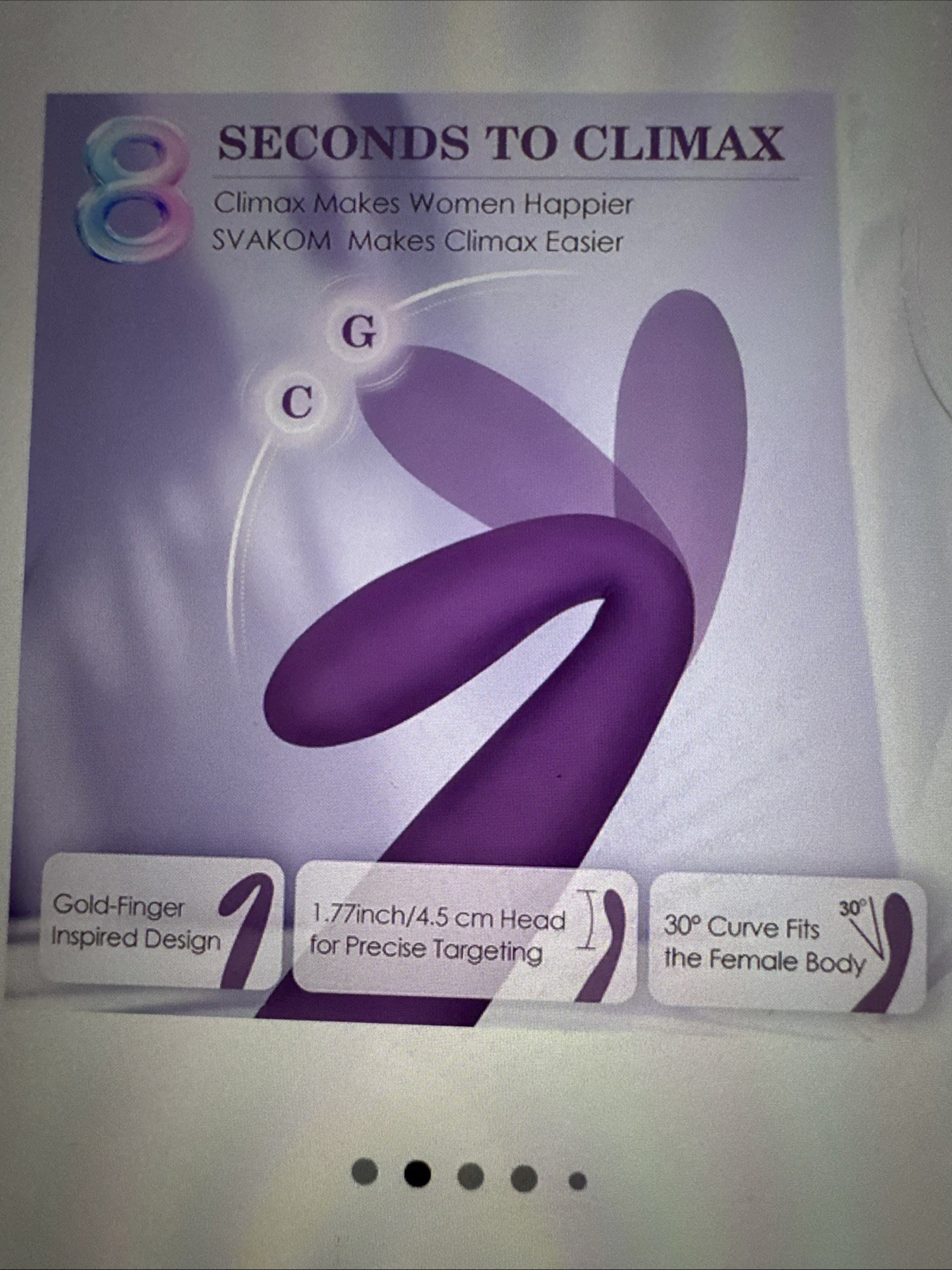 Handheld Massager 10 Speed Wand Vibrating Massage Full Body Stimulator For Women