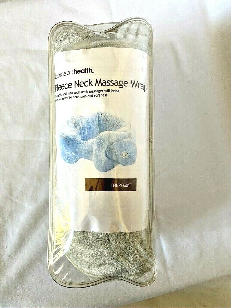 NEW! Concept:health ~ Fleece Neck Massage Wrap