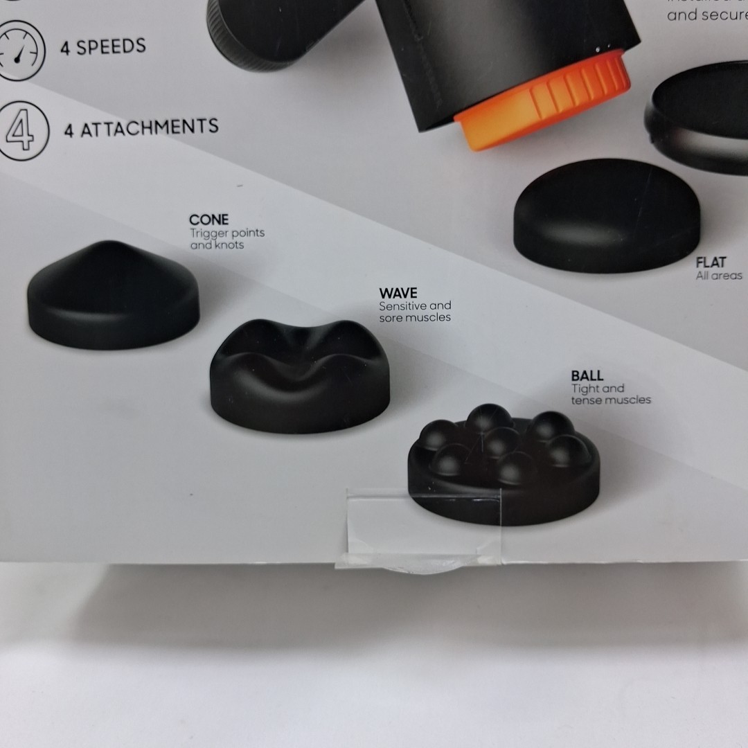 Sharper Image 12762 Orbital Full Body Massager 4 Speeds Open Box