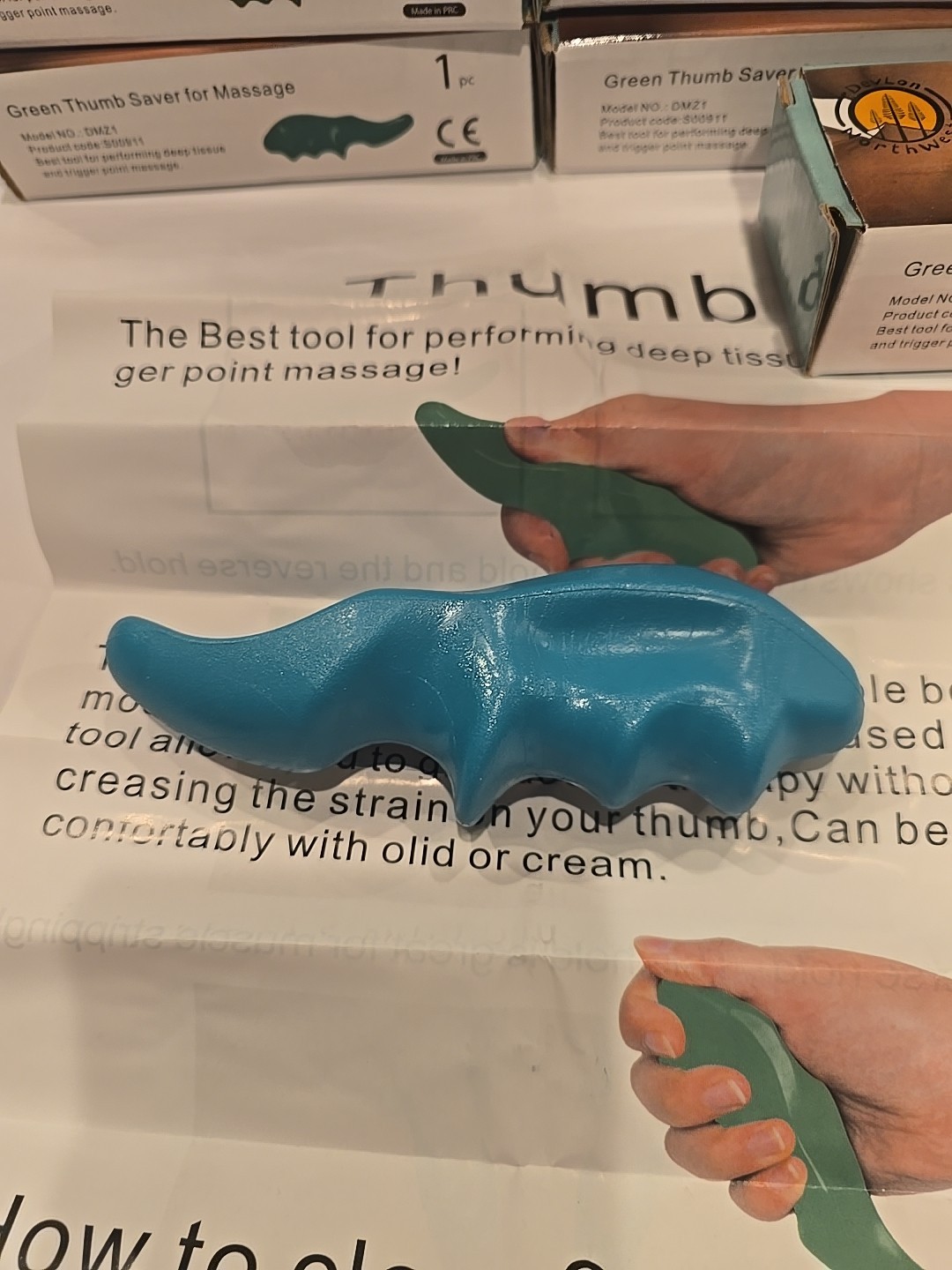 Set Of 10 Green Thumb Saver perfect for deep tissue and trigger point massage