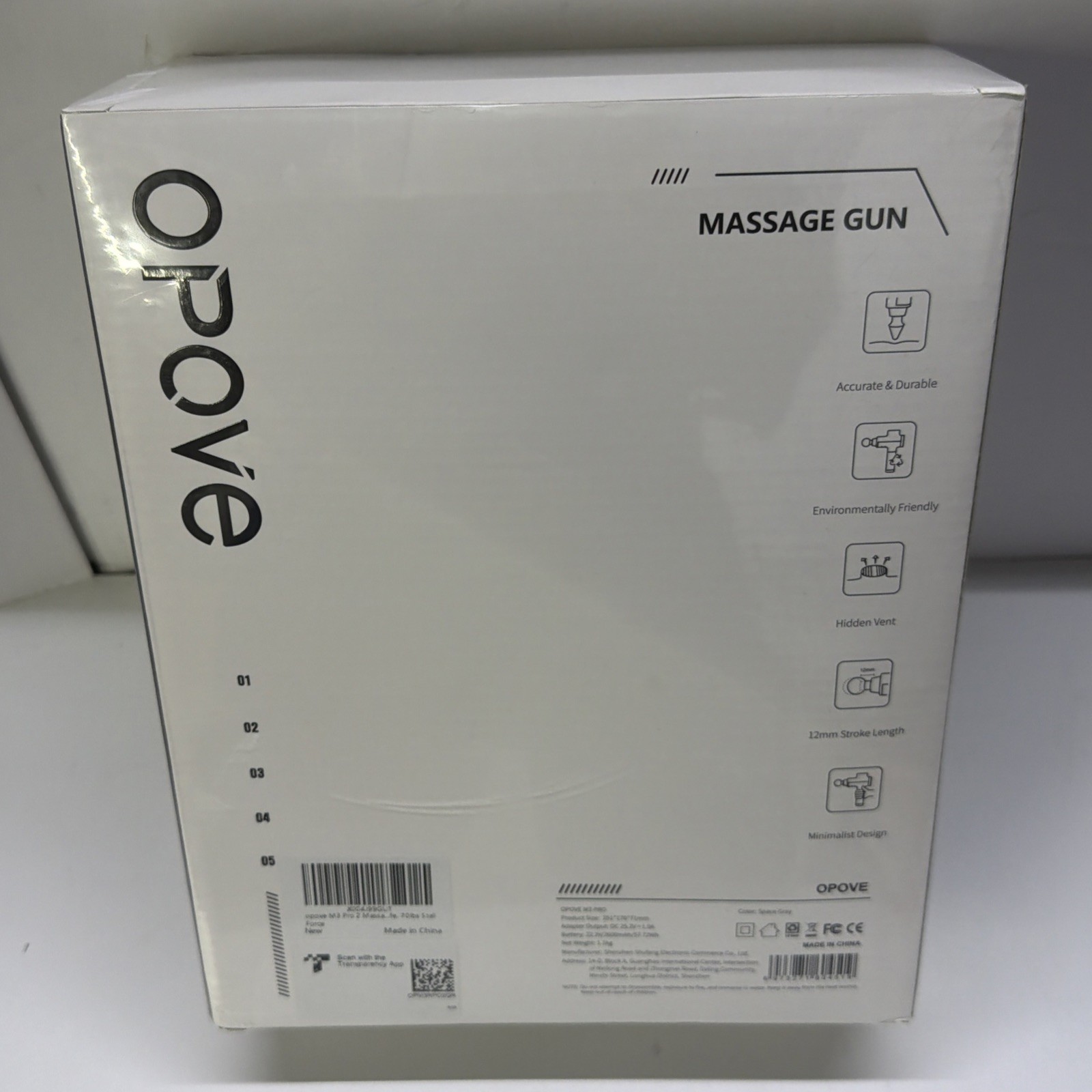 Sealed – OPOVE M3 Pro 2 Handheld Massage Gun