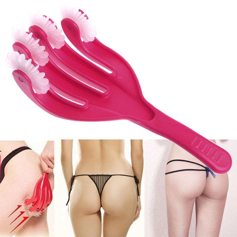 Slimming Buttocks Leg Thigh Waist Hip Beauty Anti-Cellulite Claw Roller Massager