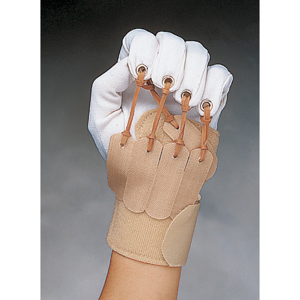 FINGER/THUMB FLEXION GLOVE, LEFT SMALL / MEDIUM