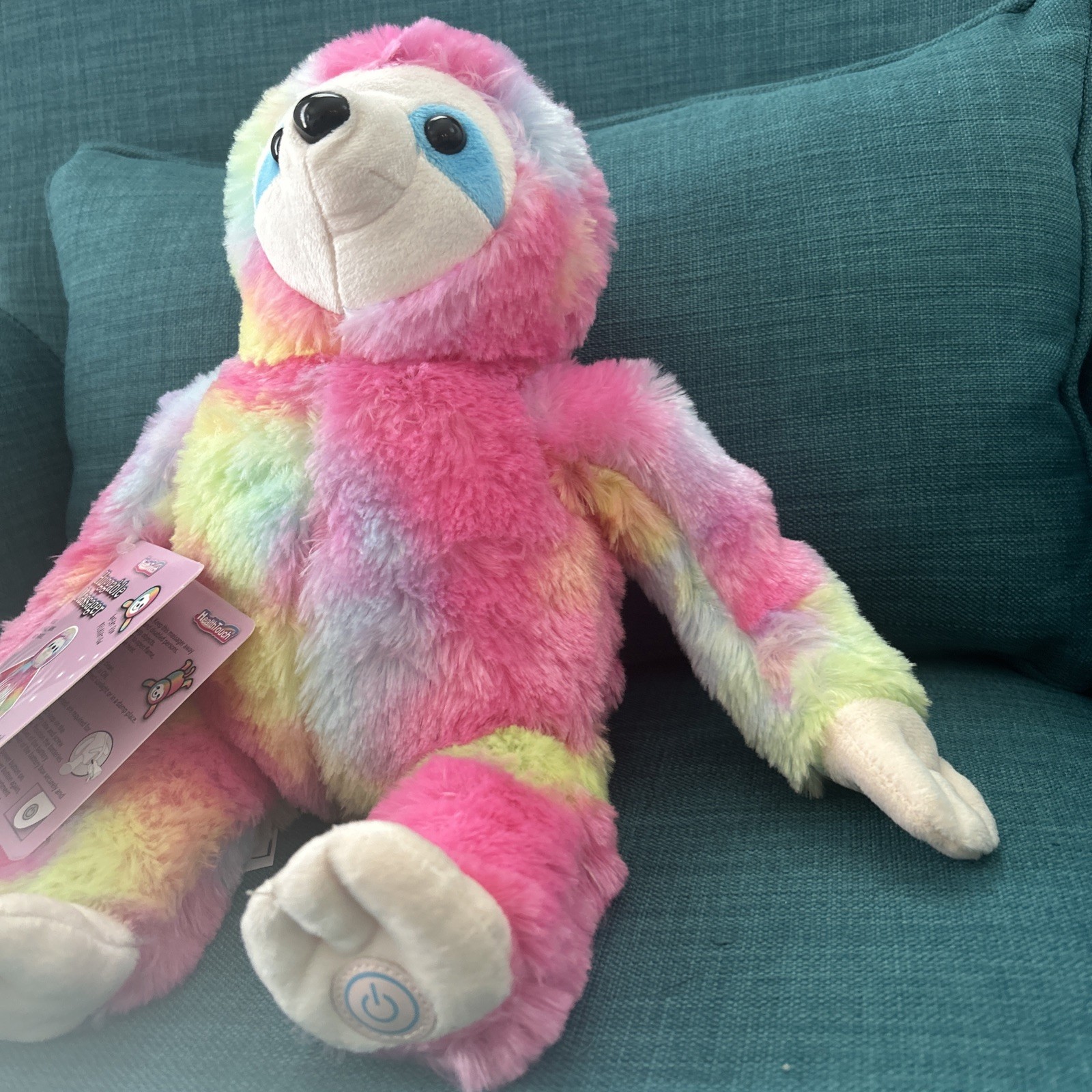 New Health Touch Plush Huggable Massager – Multi Color Sloth