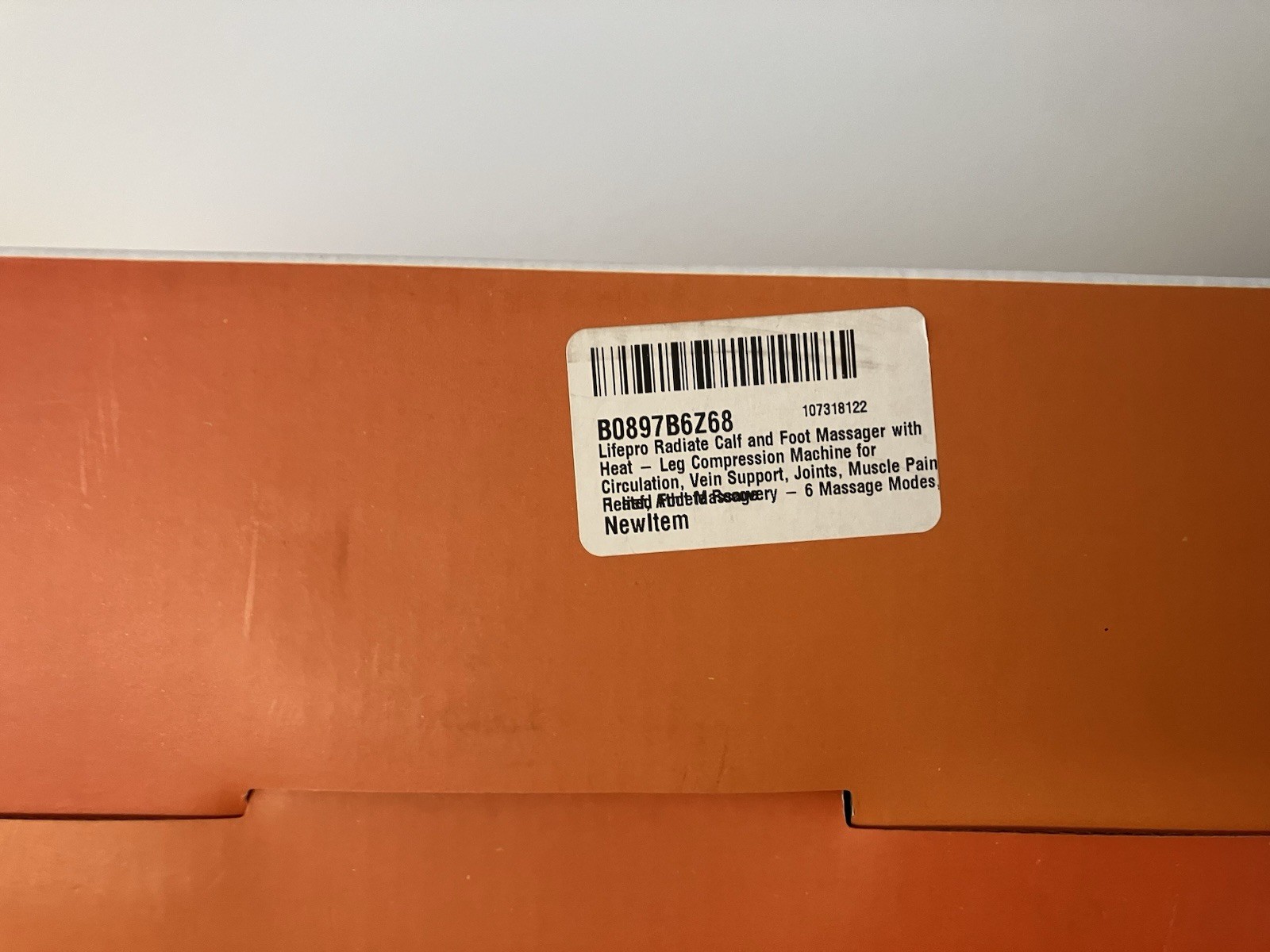 Lifepro Thrive Leg Massager Calf & Foot Massager w/ Heat NEW OPEN BOX