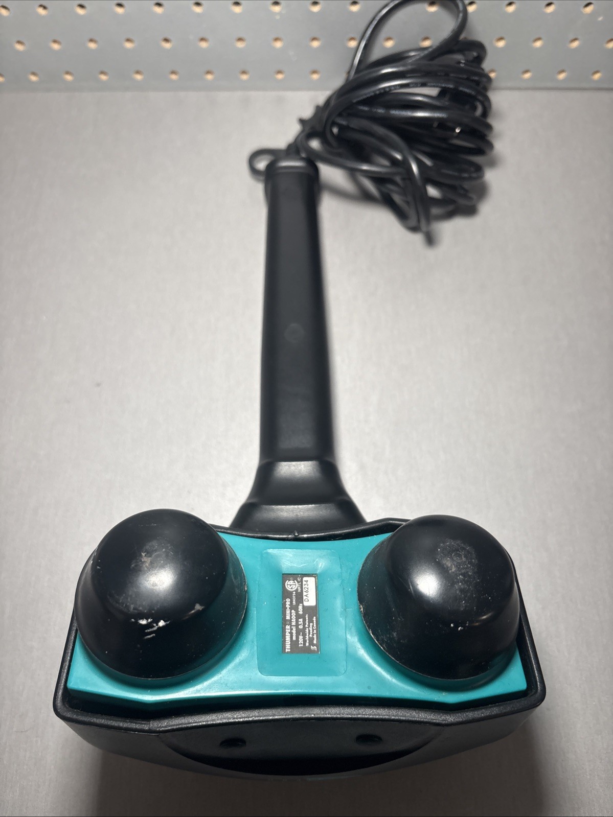 Thumper Mini Pro Percussion Massager NA00P 3-Speed Handheld Blue Black READ