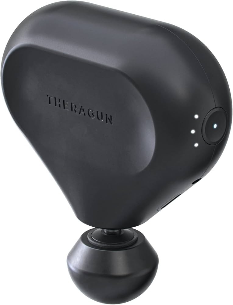 Theragun Mini Portable Massager Gun 3 Speeds Ergonomic Compact Back Neck Black