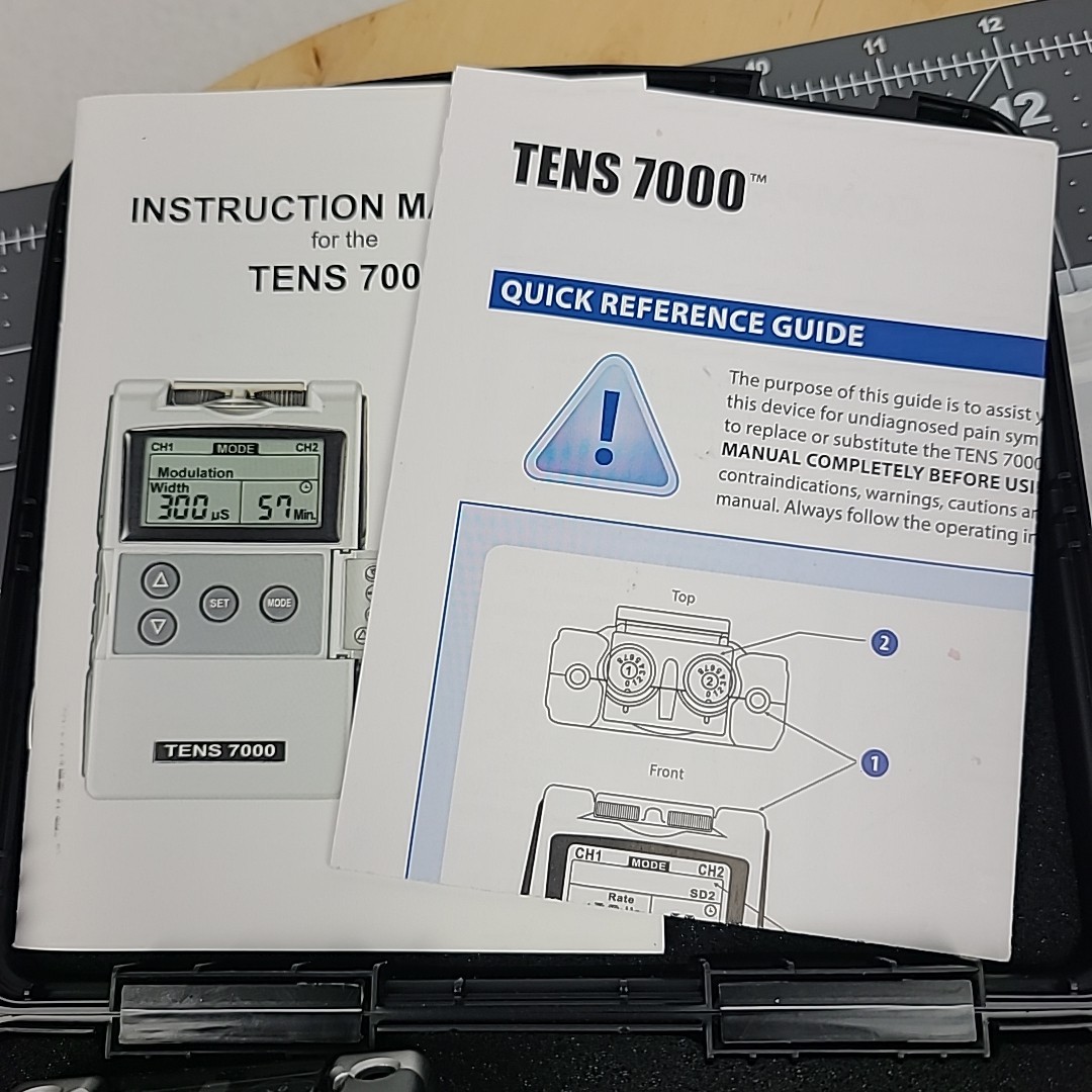 Electrical Stimulation Tens Unit 7000 Machine Muscle Massage Therapy Pain Relief