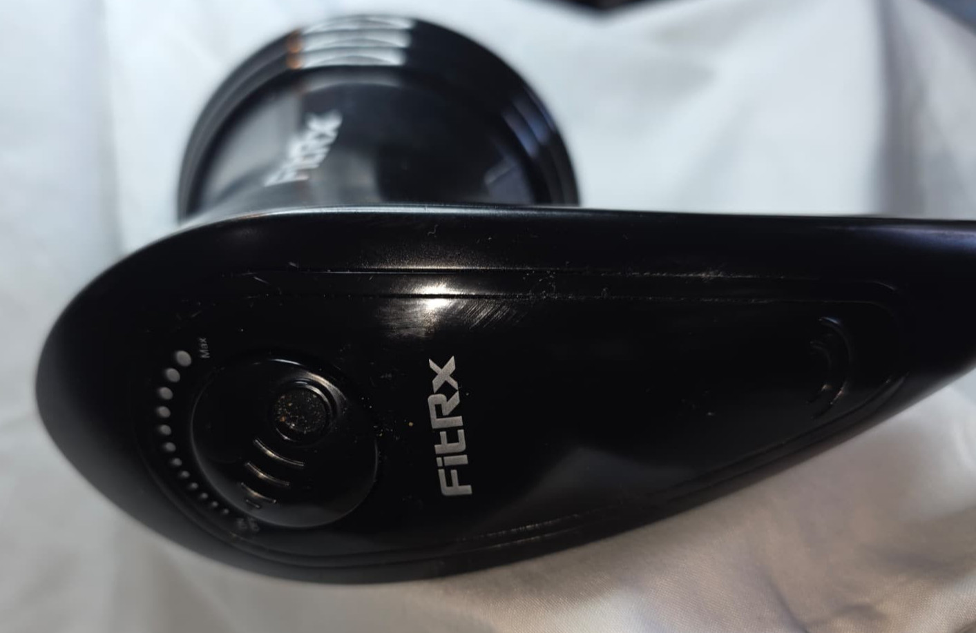 FitRx Handheld Shiatsu Neck and Back Massager Lightweight Muscle Therapy H4