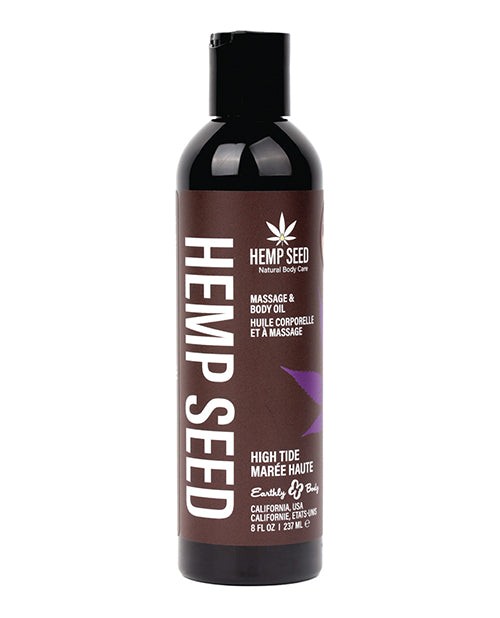 Earthly Body Massage and Body Oil – 8 oz High Tide