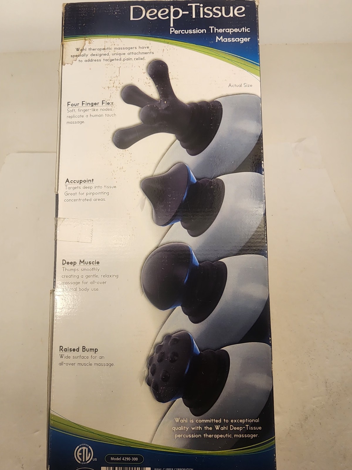 Wahl 4290-300 Deep-Tissue Percussion Therapeutic Massager