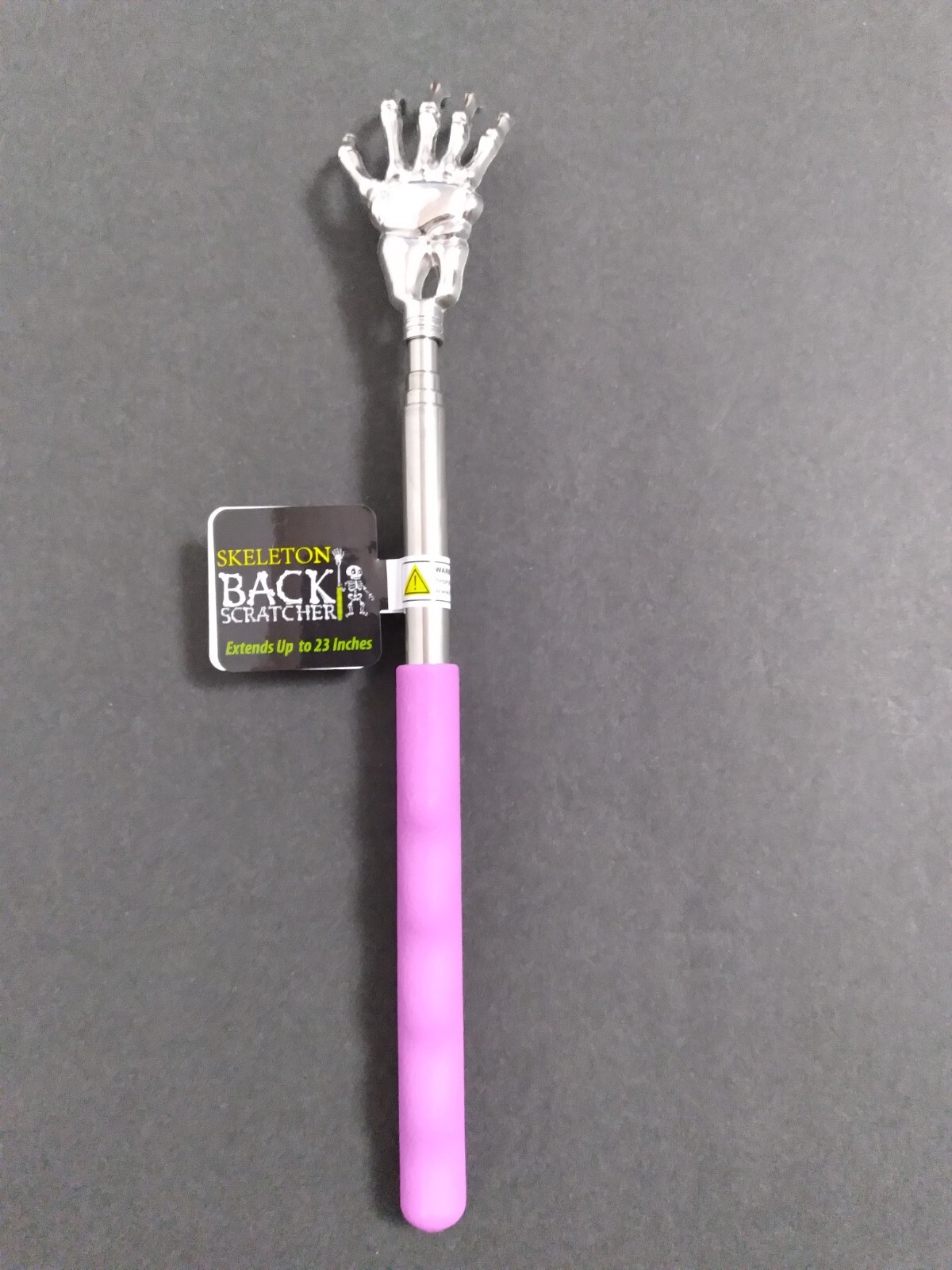 2 Pack Telescoping Metal Skeleton Back Scratcher, Portable Extendable Lot Of 2