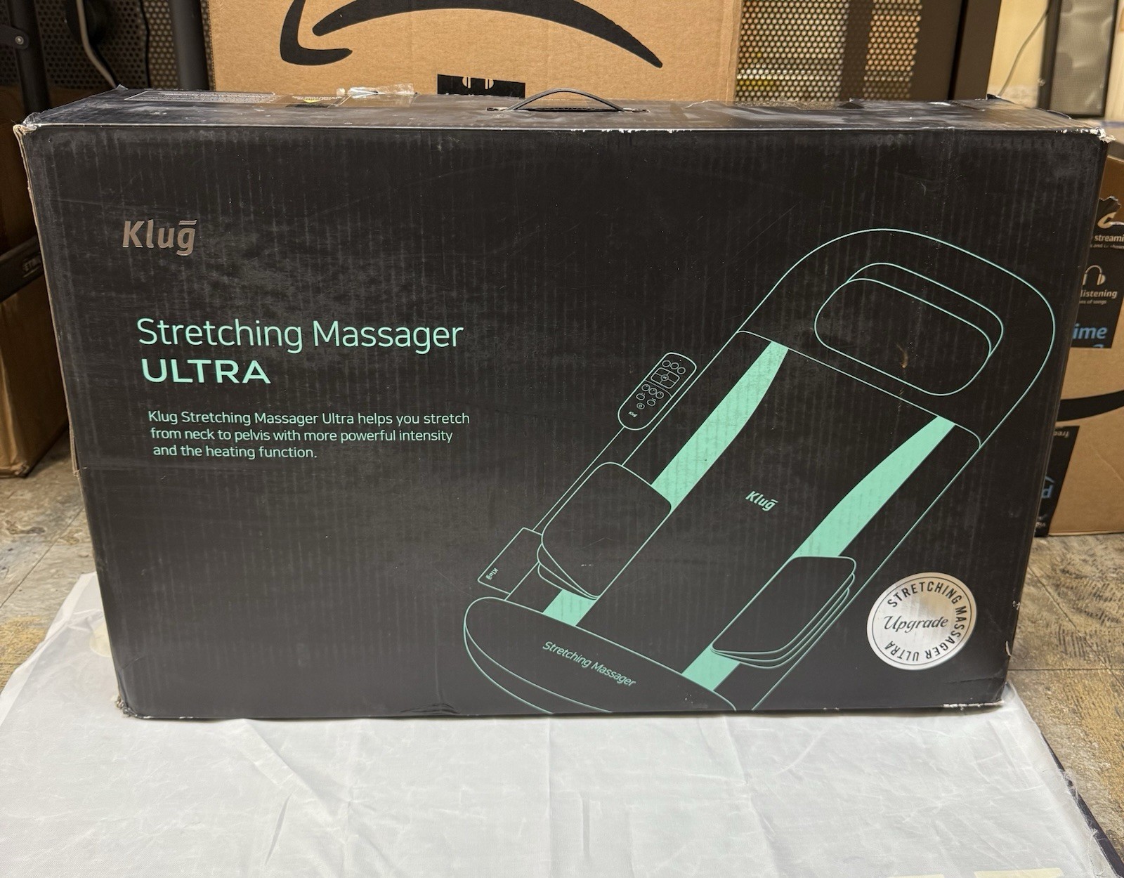 Klug MT-102 Stretching Massager Ultra, Neck, Upper Body, Pelvis Area Massager