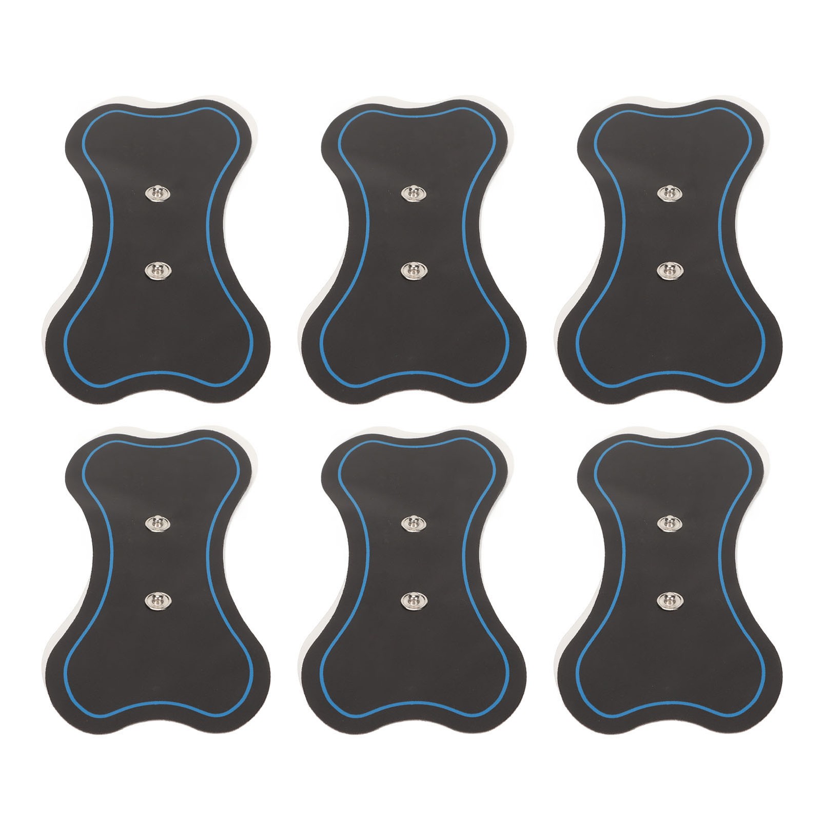 6pcs Wireless TENS Machine Replacement Patches Neck EMS Muscle Pads Lower ABE
