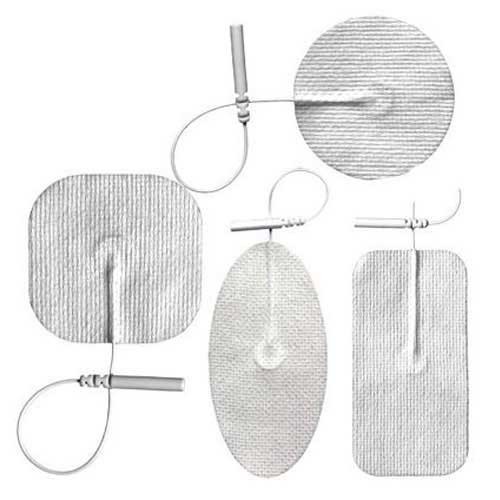 Advantrode Elite White Spunlace Cloth Electrodes (1.75″ x 3.75″)