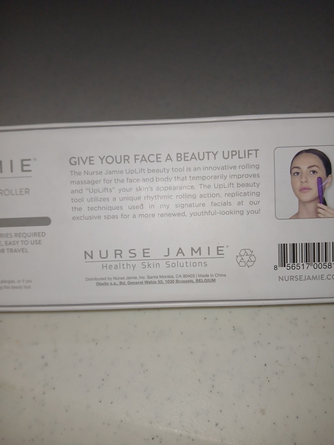 NURSE JAMIE Instant Uplift Massaging Beauty Roller NEW IN BOX Facial Sculpting
