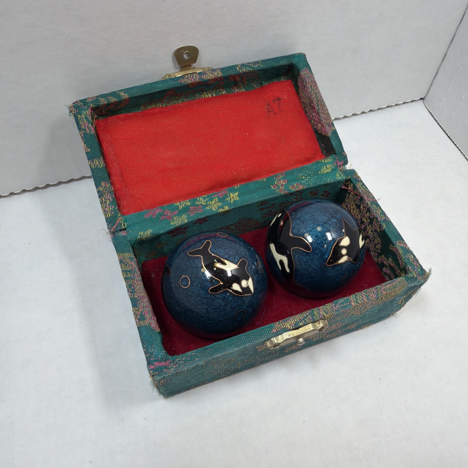 Chinese Healthy Balls, Baoding Exercise Meditation Stress With Chimes