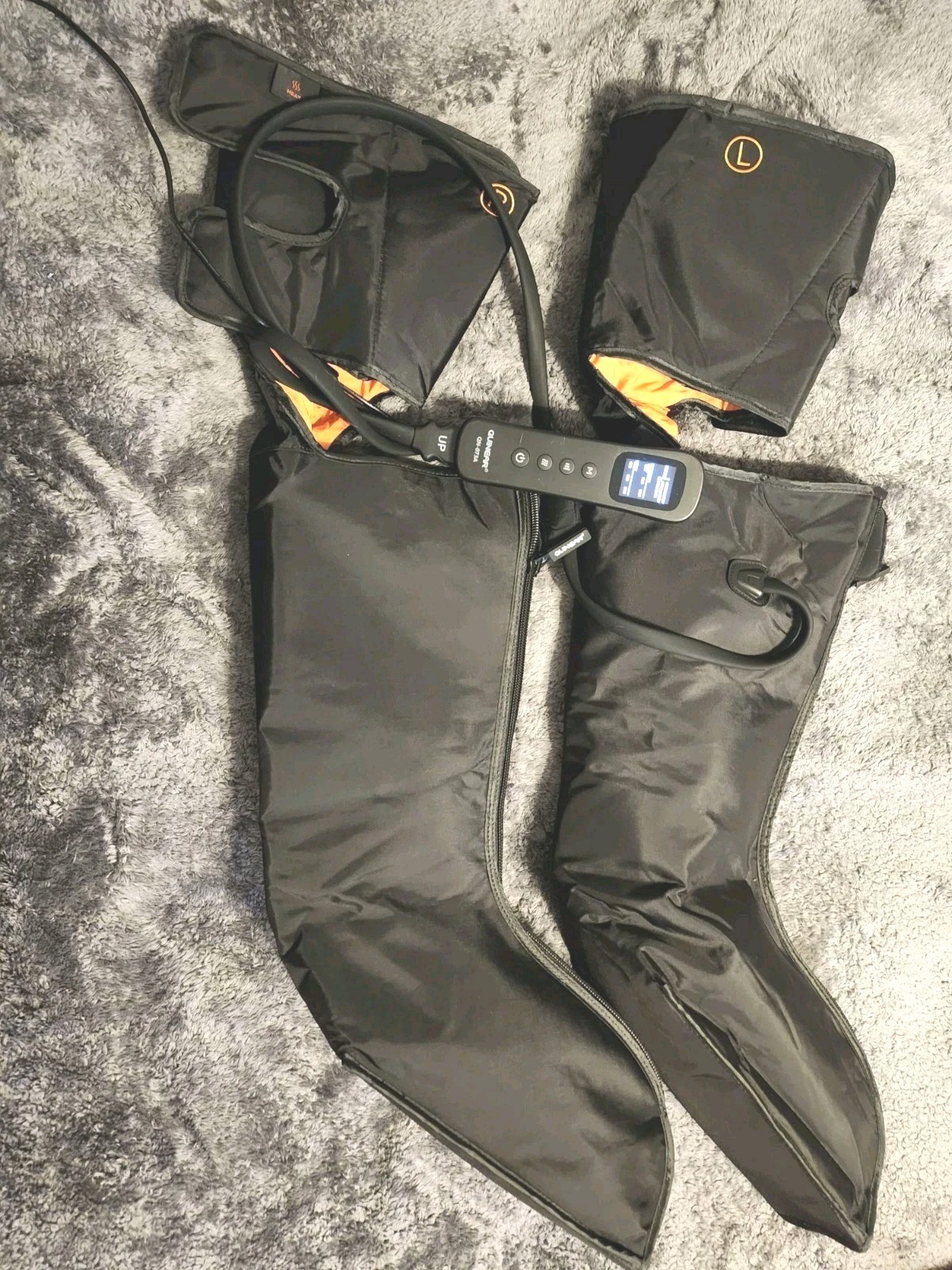 Air Leg Compression Recovery System Heat Professional Sequential Long Quinear