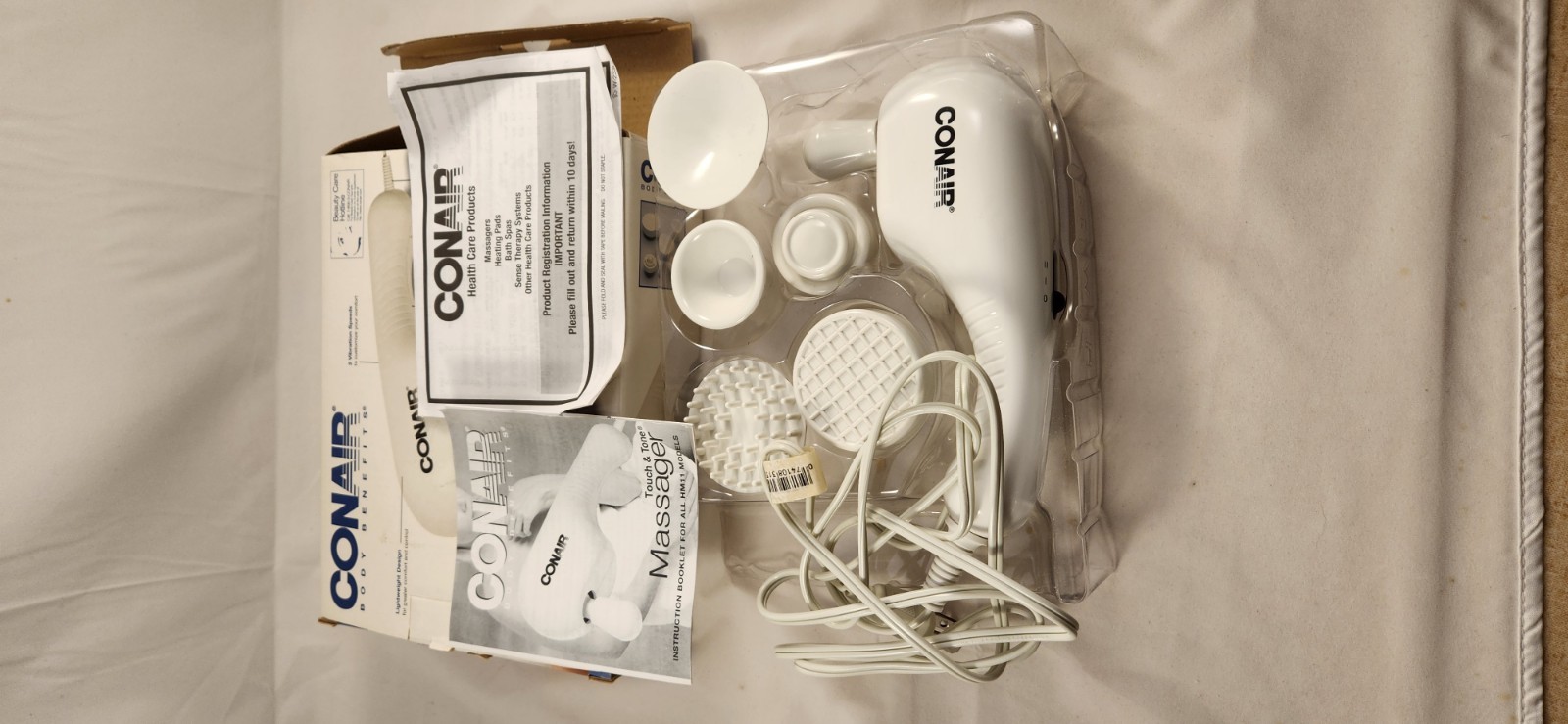 Conair Body Benefits Touch and Tone Massager