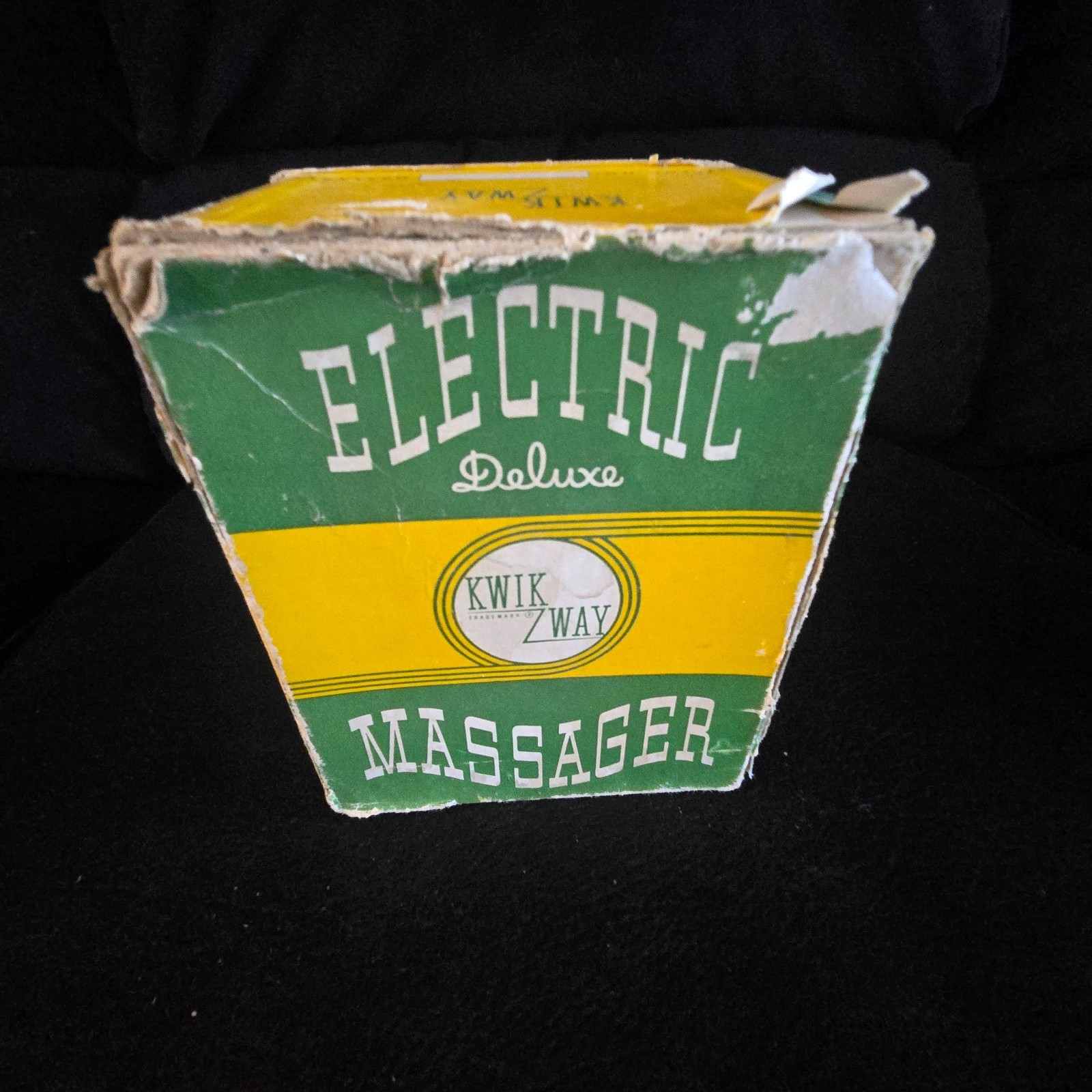Vintage Mid-20th Century Kwik Way Deluxe Electric Massager Model 8-401